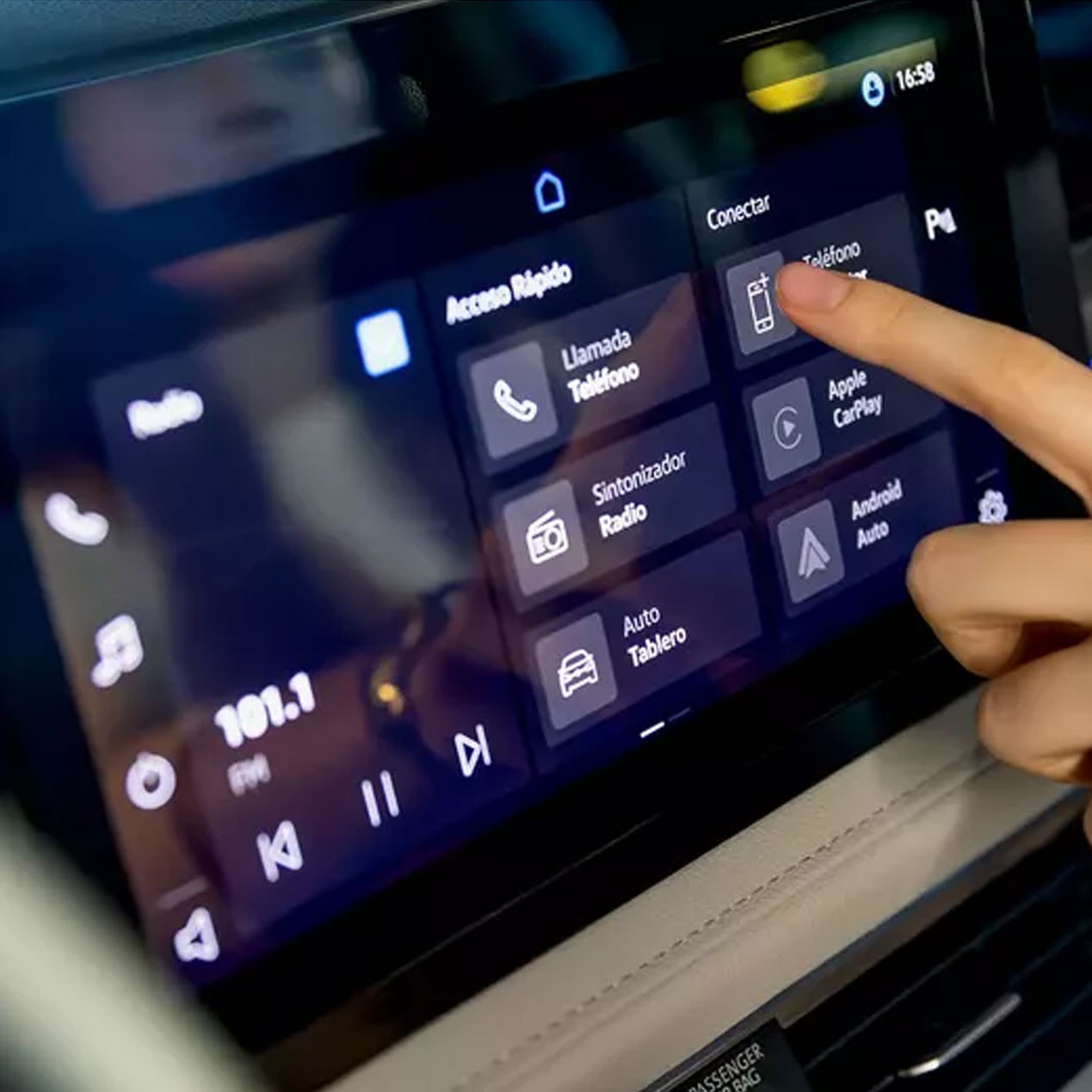 Pantalla táctil de 10